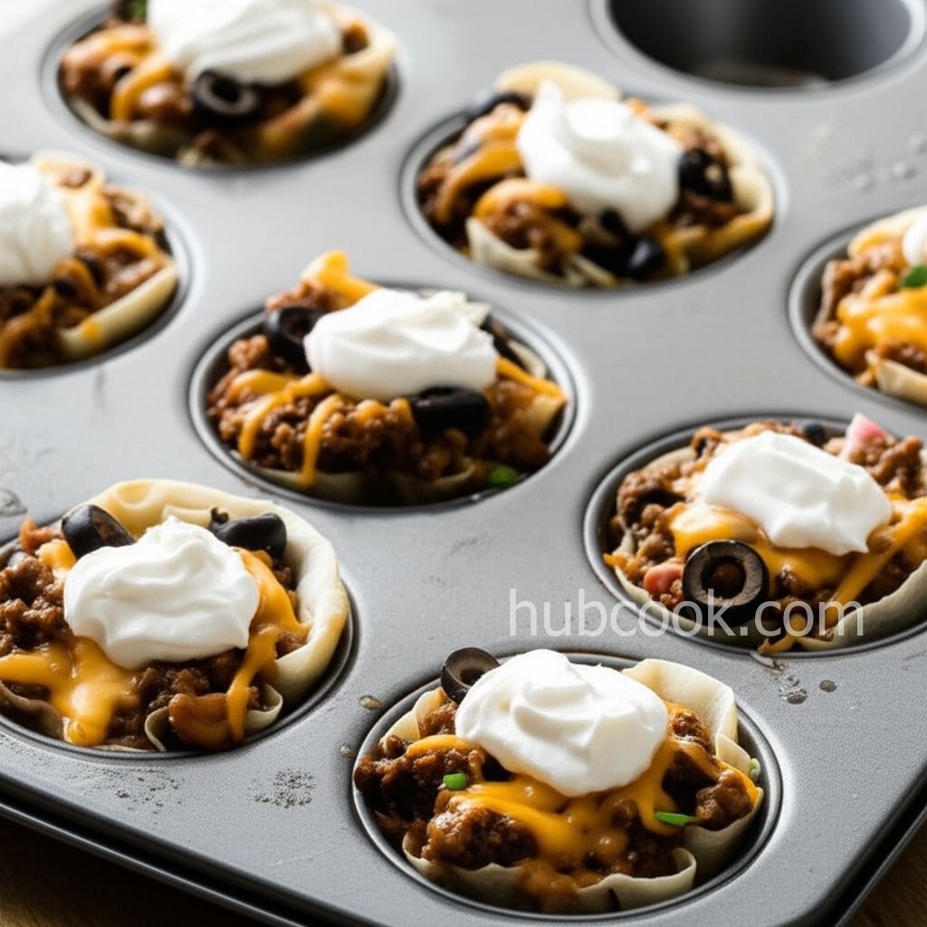 Mini Taco Quiches