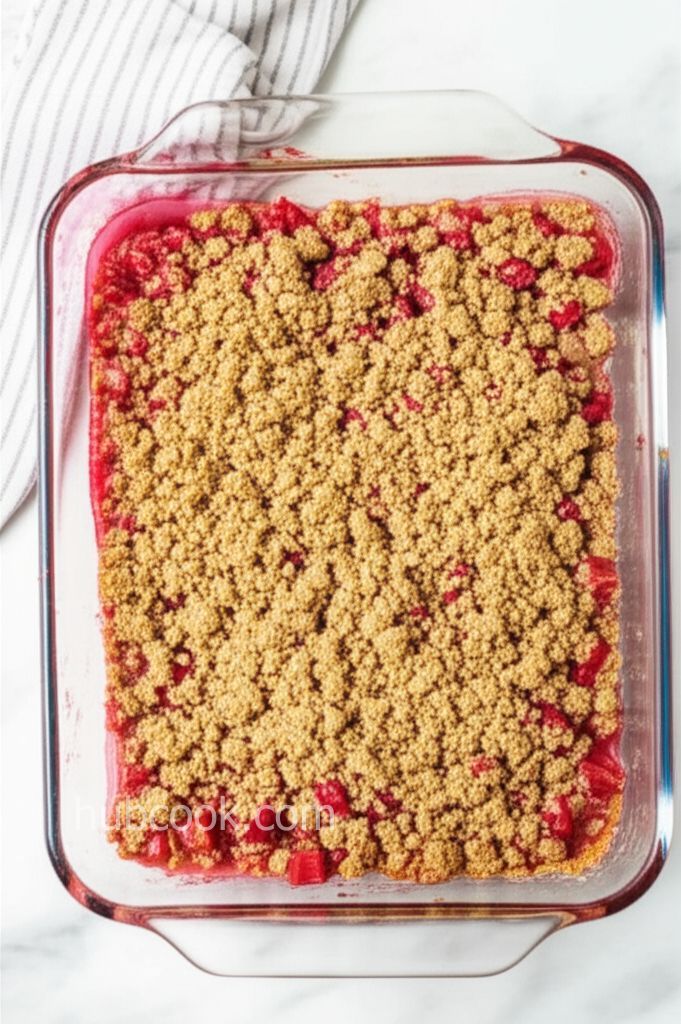 Mom's Rhubarb Crisp