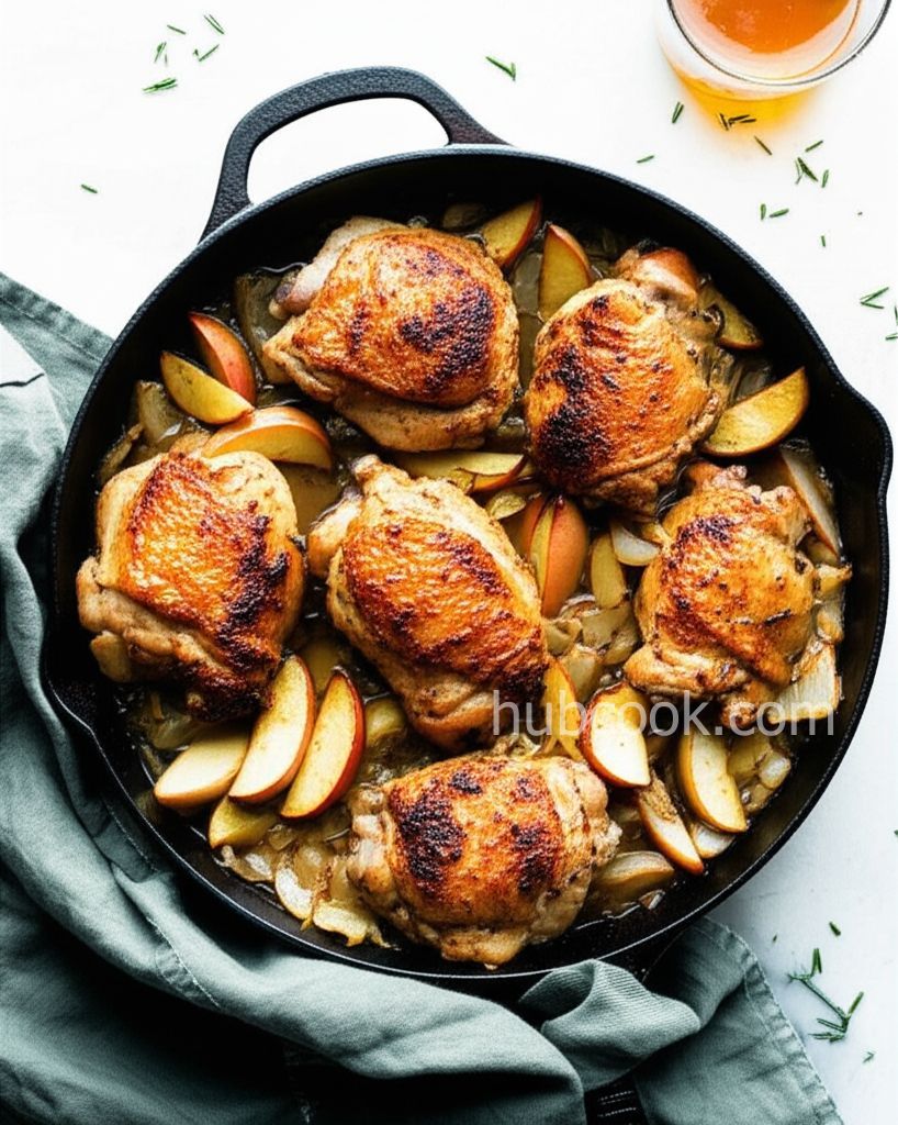 One-Pan Autumn Chicken Breasts with Apples