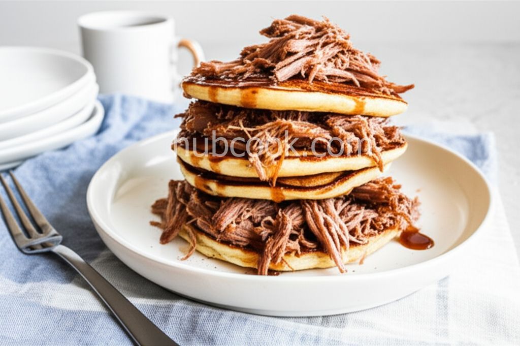 Pulled Pork Pancakes
