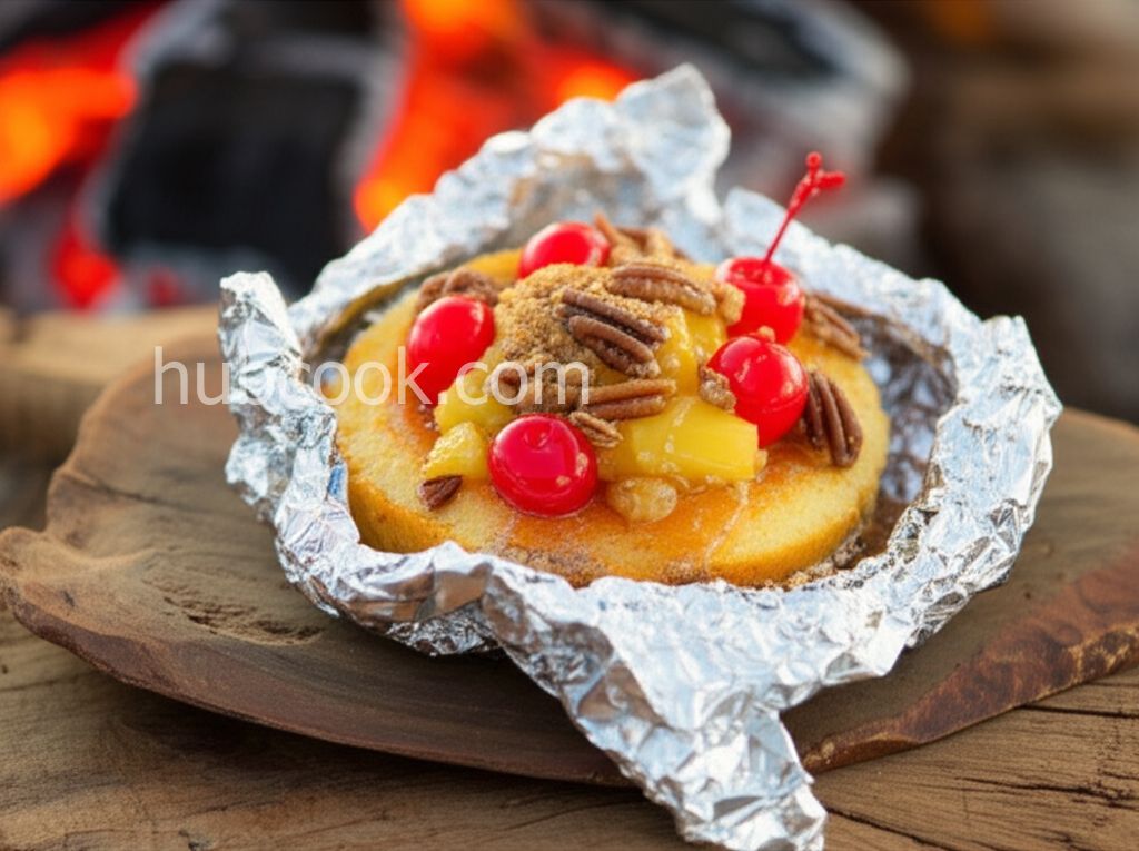 Quick Camping Pineapple Cakes