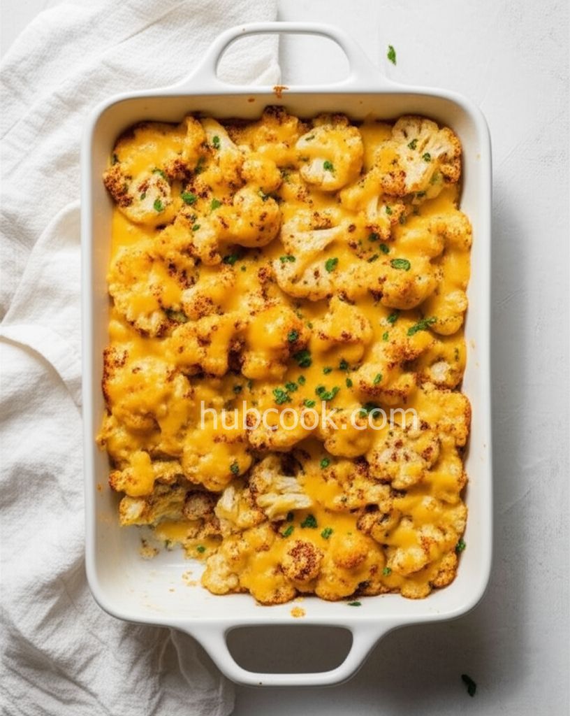 Roasted Cauliflower Mac and Cheese
