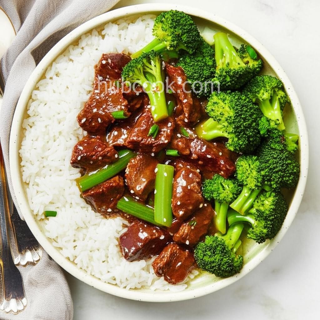 Slow Cooker Broccoli Beef