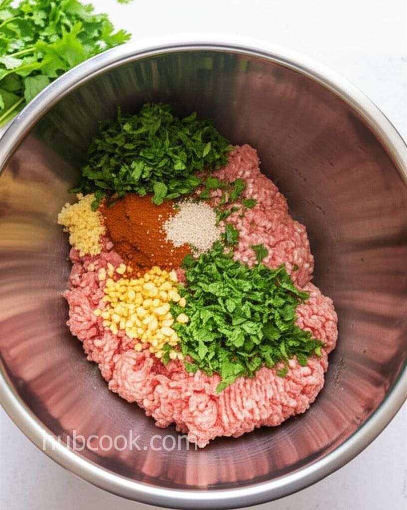 Thai Meatballs in a Tomato Coconut Curry Sauce