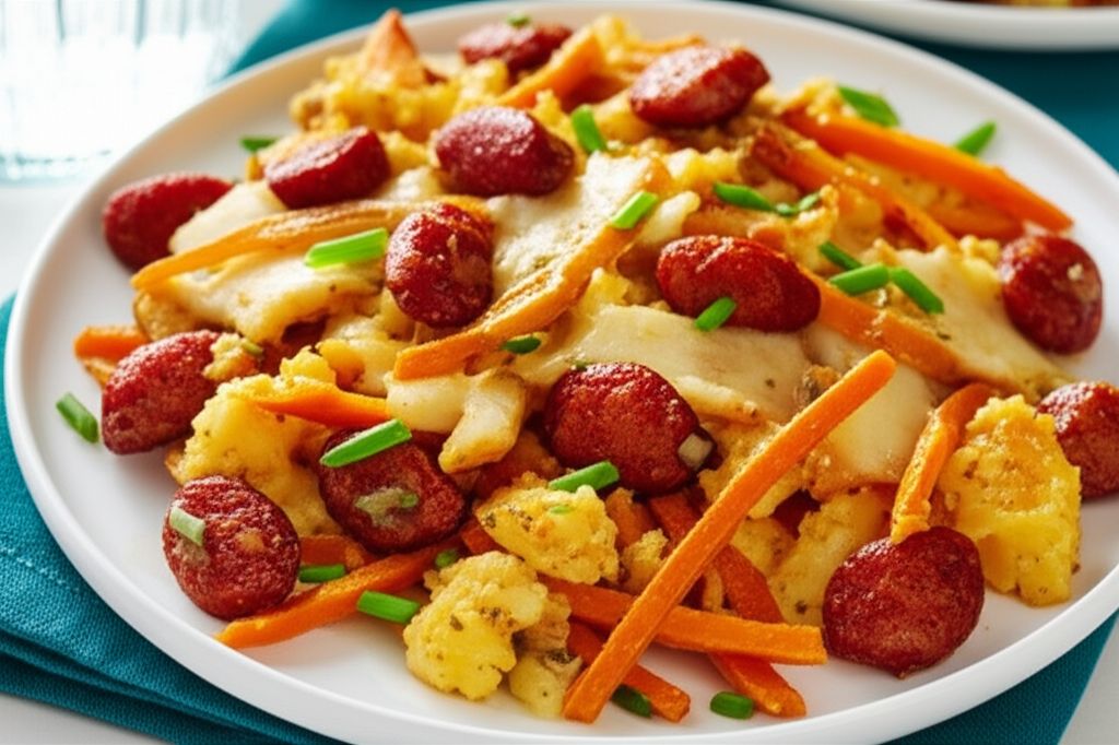 Tortilla Chorizo Scramble