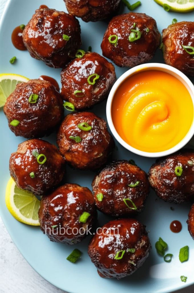 Tropical BBQ Meatballs