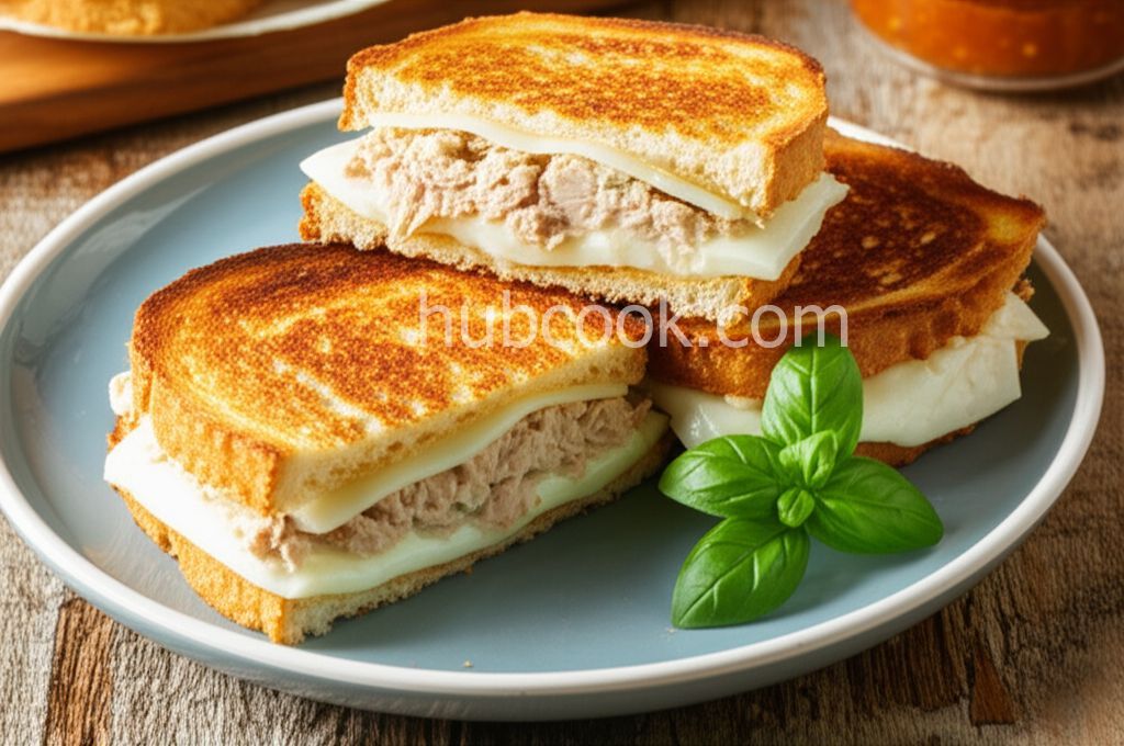 Tuna Melt with Egg