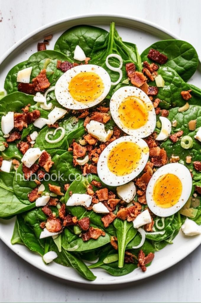 Wilted Spinach Salad