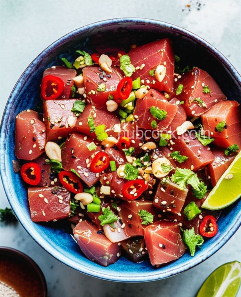 Ahi Shoyu Poke