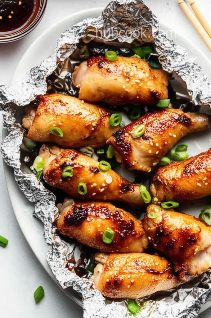 Asian Style Paper Wrapped Chicken
