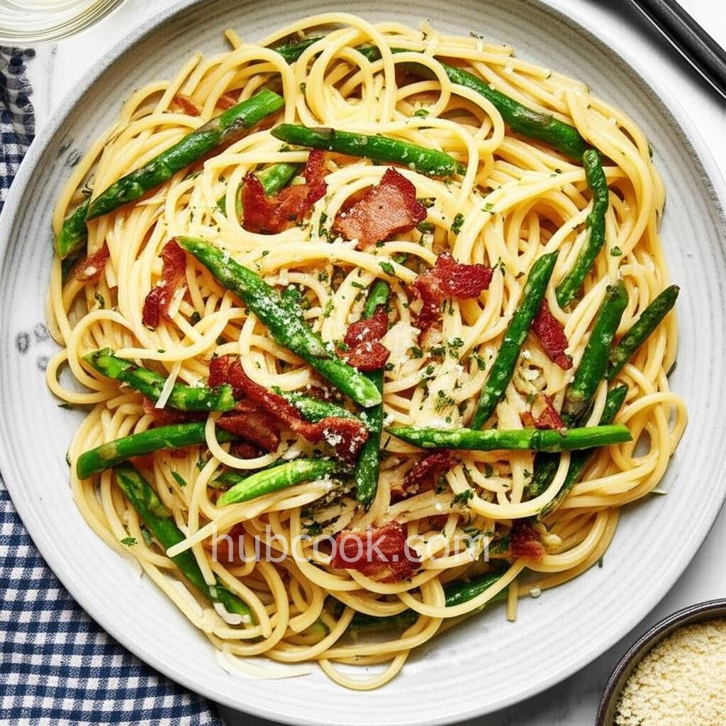 Asparagus Carbonara