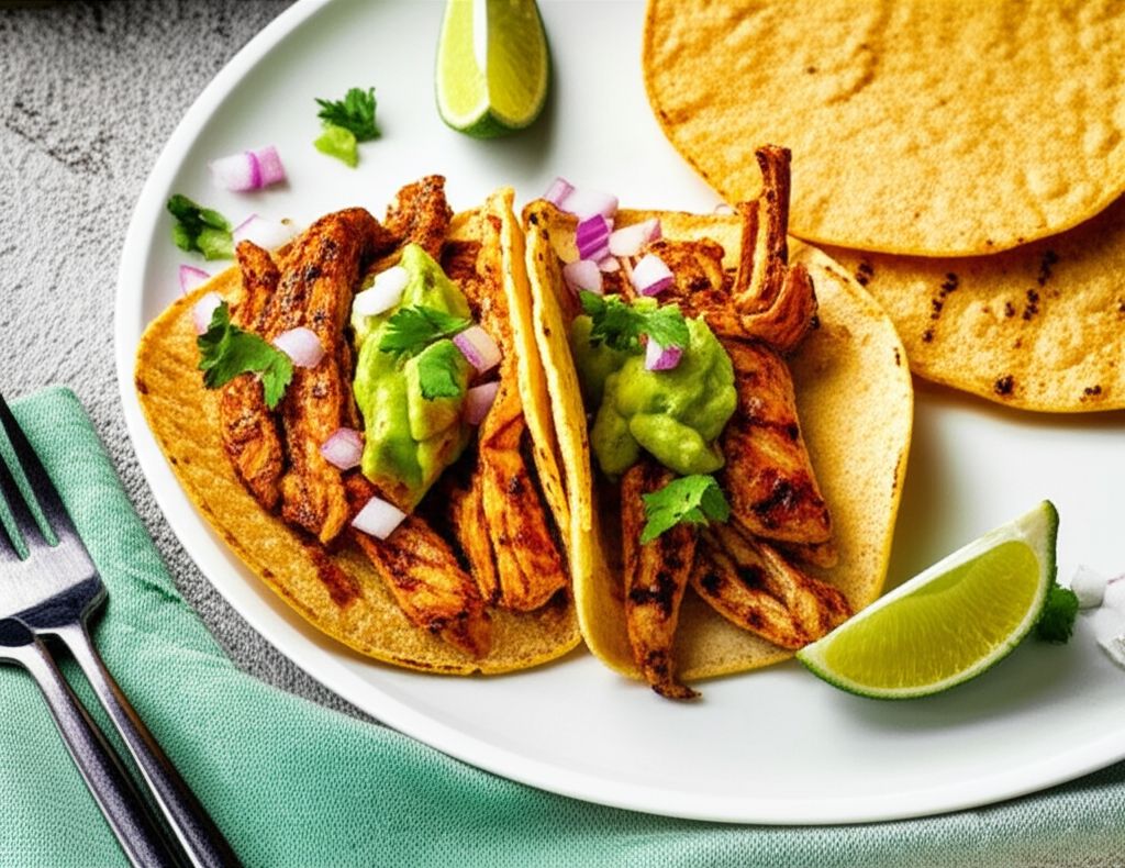 Baja Grilled Chicken Tacos