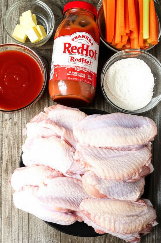 Baked Blazing Hot Wings