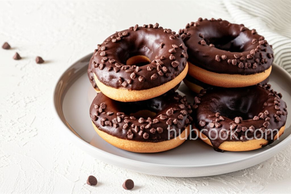 Baked Chocolate Donuts