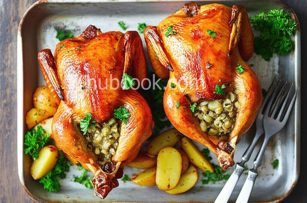 Baked Cornish Game Hens