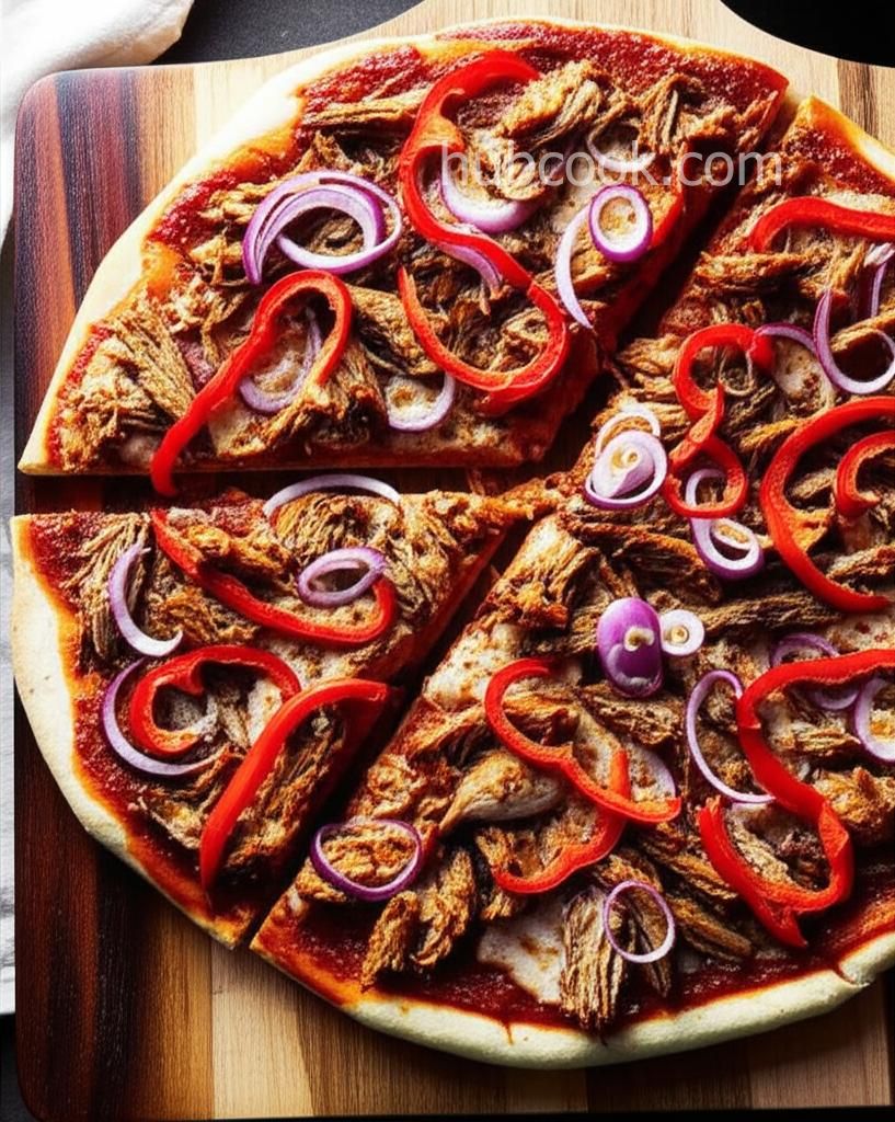 BBQ Pulled Pork Pizza