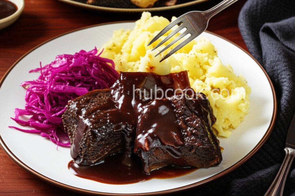 Beef Short Ribs Sauerbraten