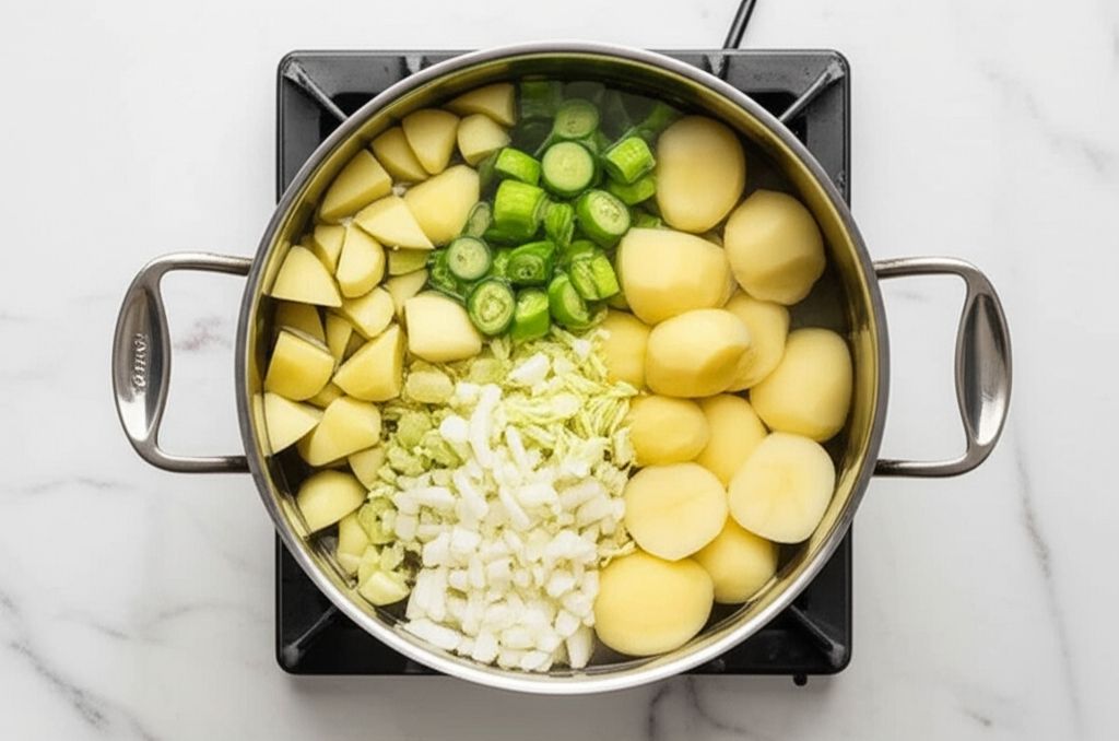 Easy Irish Colcannon