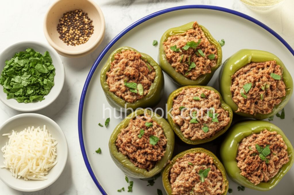 Easy Stuffed Green Peppers