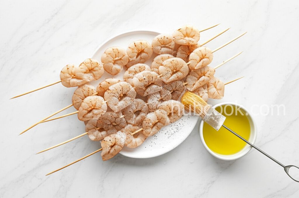 Greek-Style Shrimp Salad on a Bed of Baby Spinach