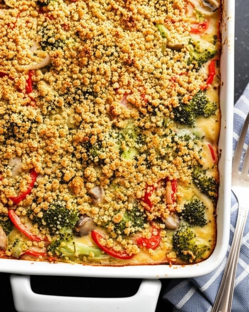 Healthy Broccoli Cheese Bake
