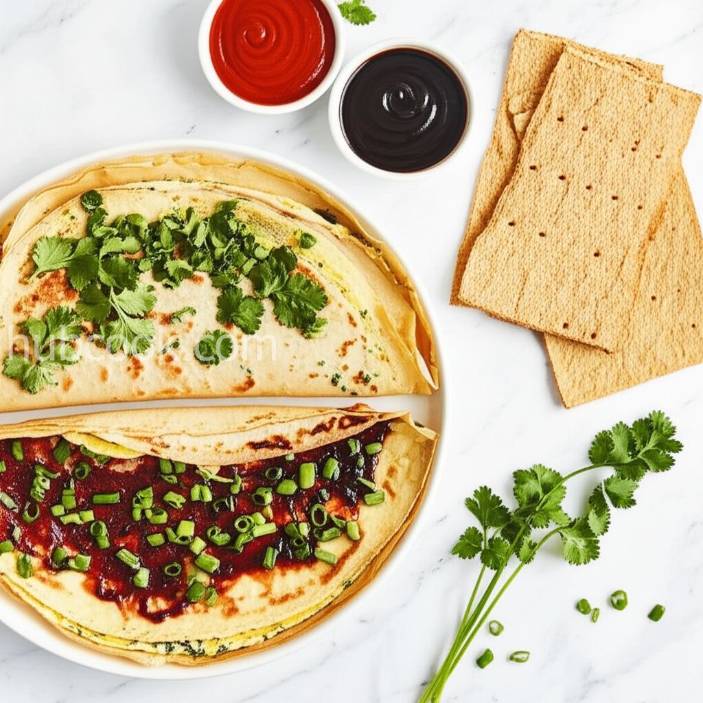 Jian Bing (Chinese Crêpes)