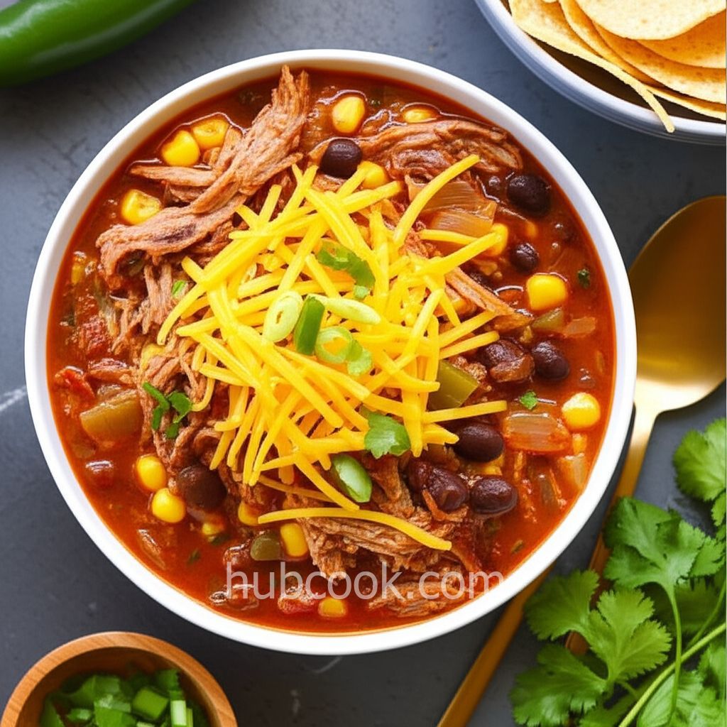 Leftover Pulled Pork Stew