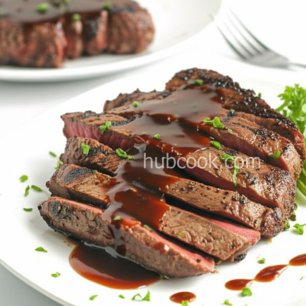 Manhattan Filet with Pan Sauce Bordelaise