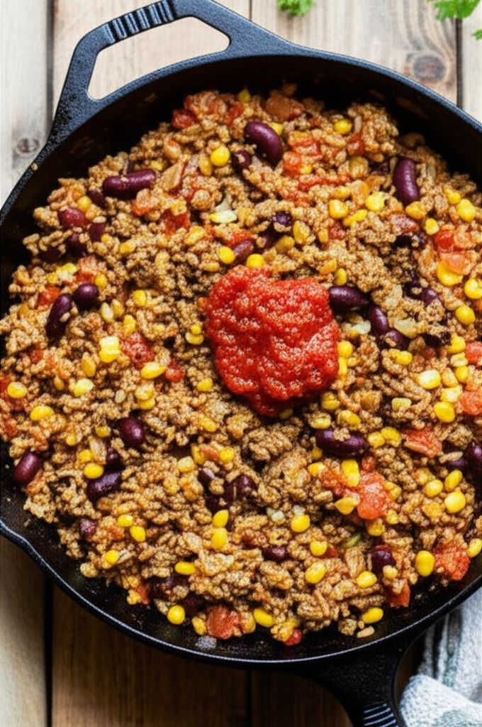 Mexican Venison Skillet