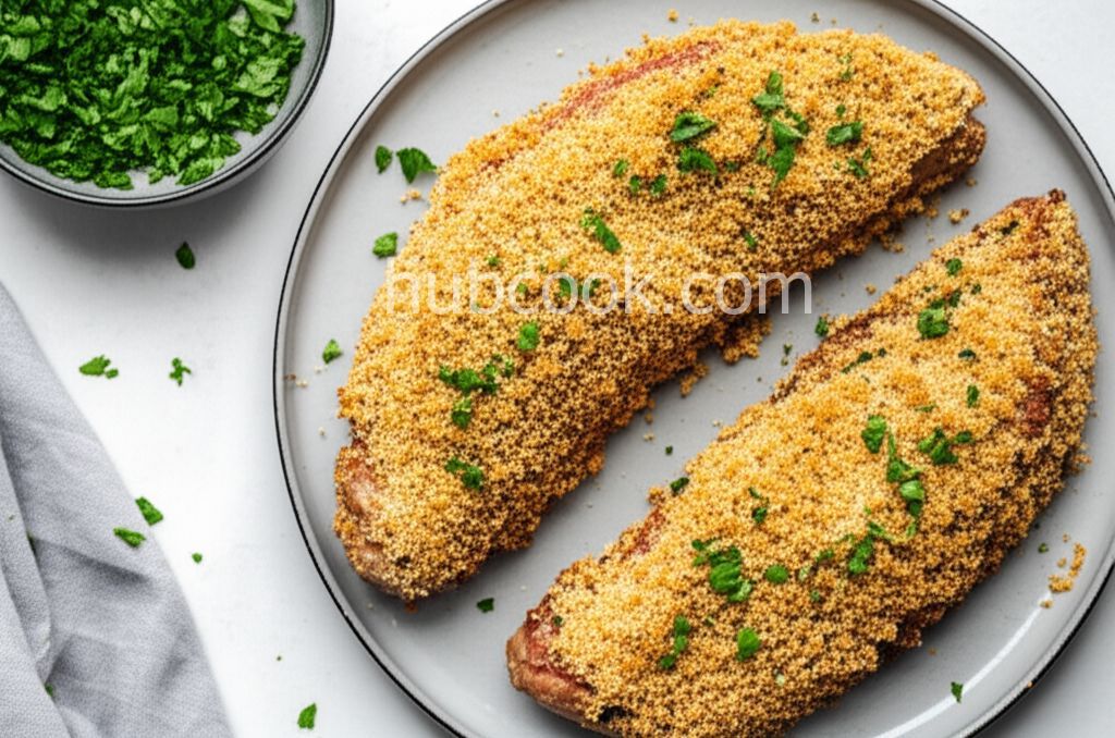 Parsley and Parmesan Crusted Pork Tenderloin