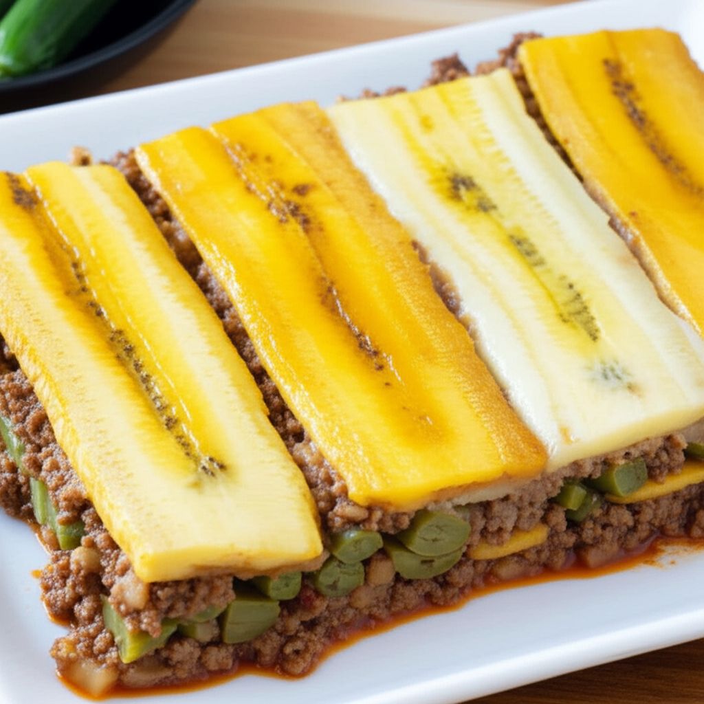 Pastelon (Puerto Rican Layered Casserole)