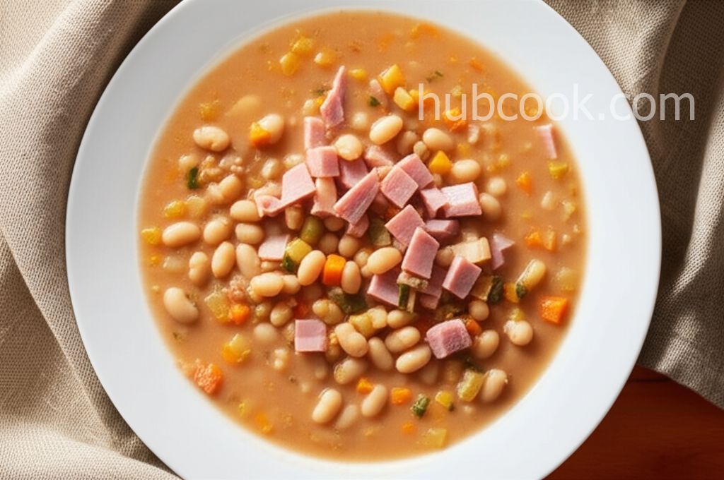 Quick Ham and Bean Soup