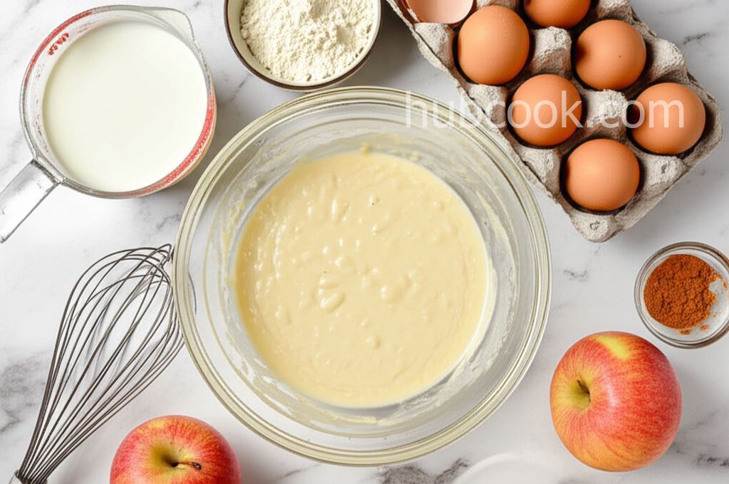 Racuchy z Jablkami (Polish Apple Pancakes)