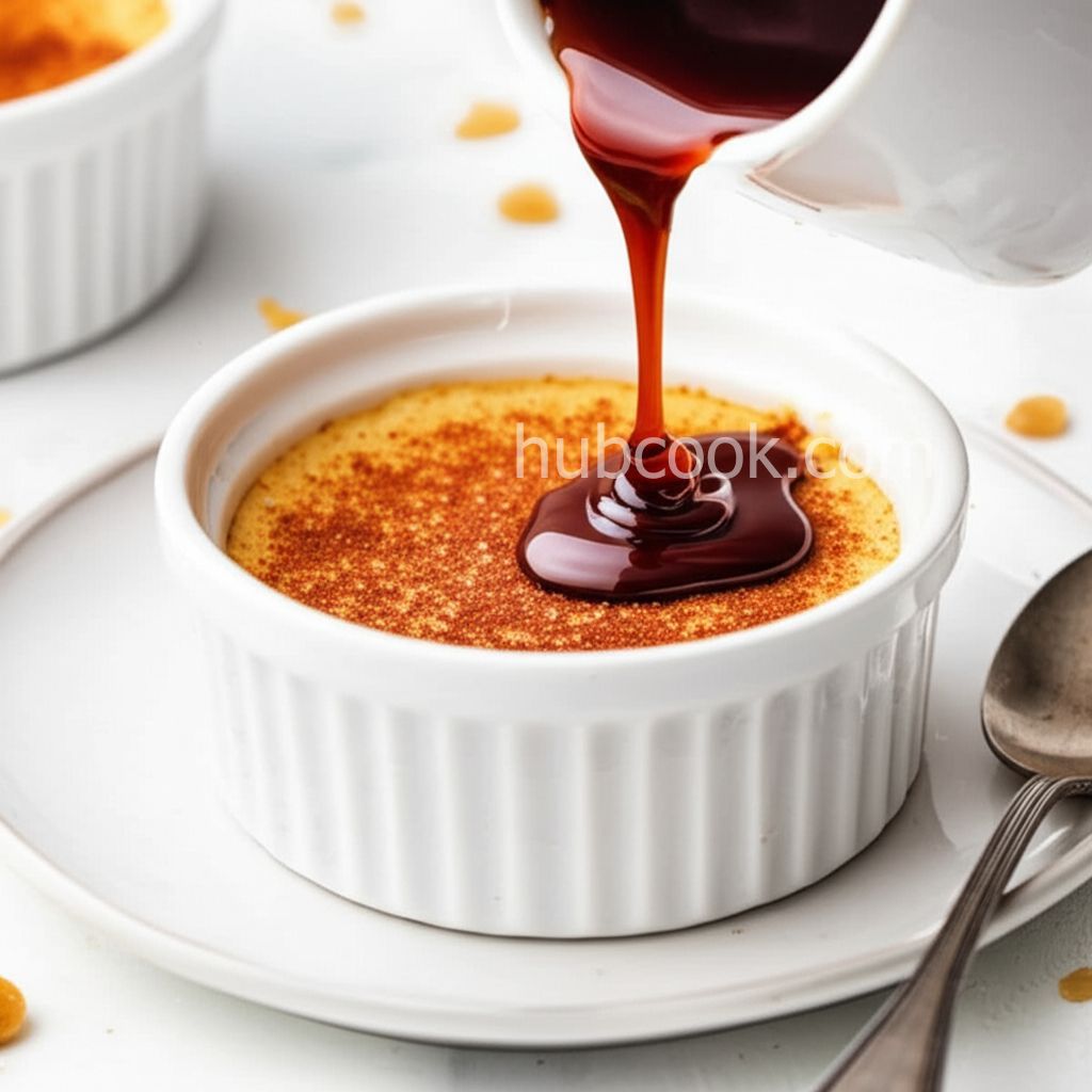Salted Caramel Custard