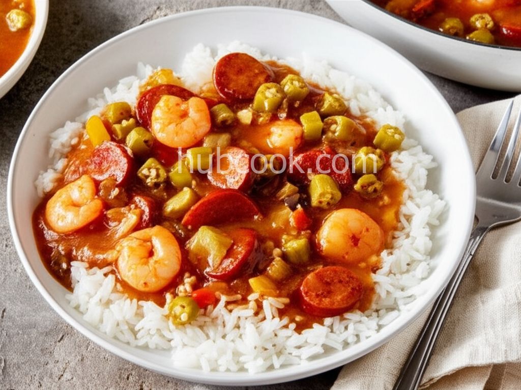 Sausage and Shrimp Gumbo