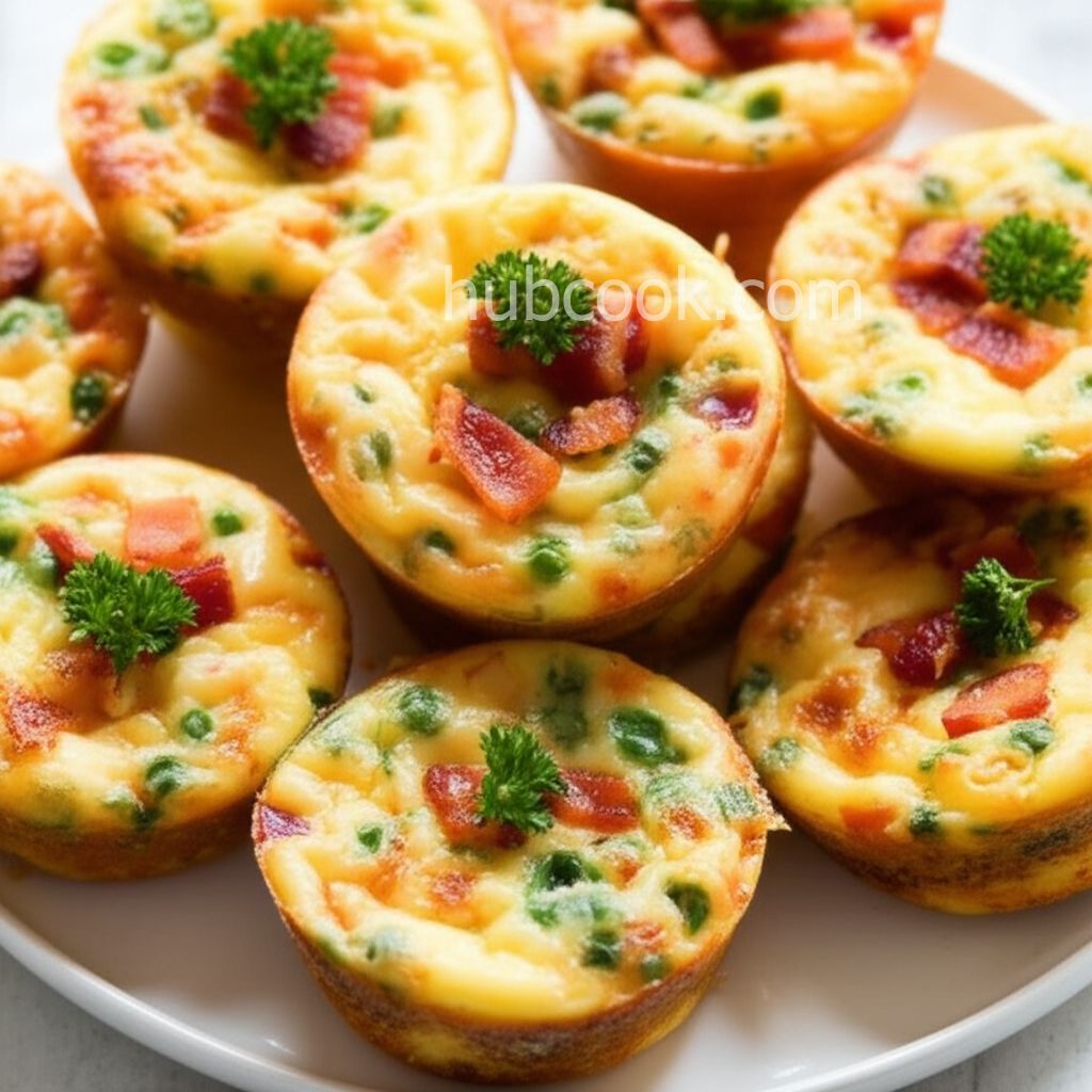 Savory Breakfast Mini Cheesecakes