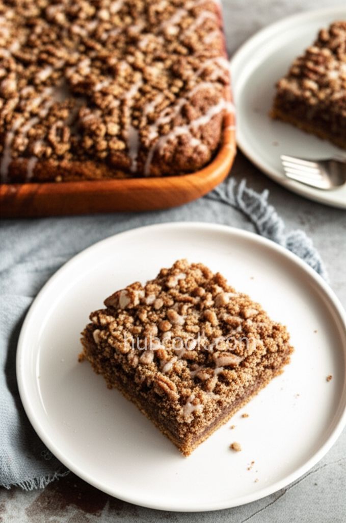 Sourdough Pecan Coffee Cake