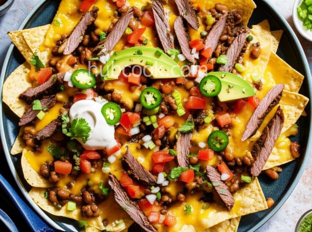 Super Deluxe Steak Nachos