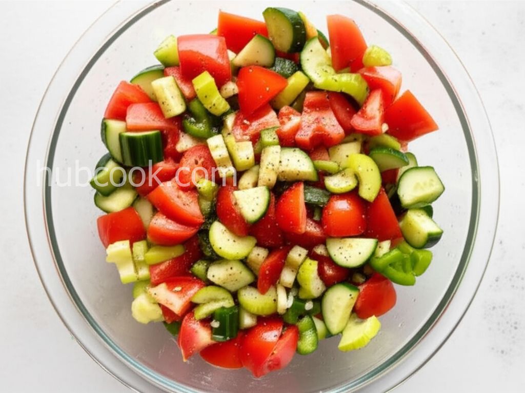 Tomato and Pepper Salad