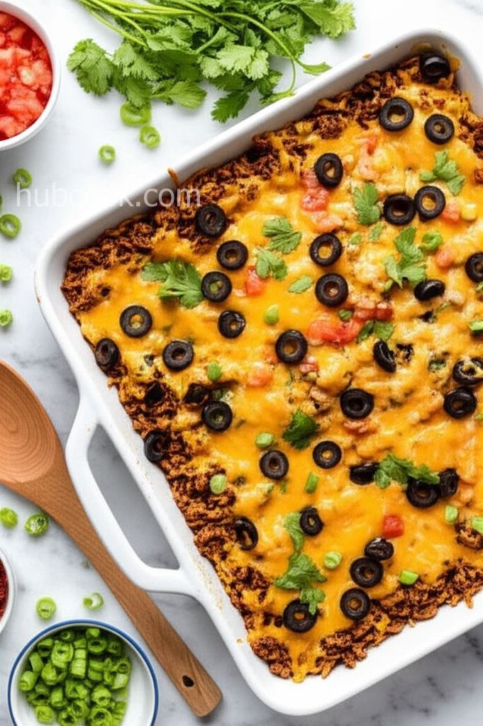 Turkey Nacho Bake
