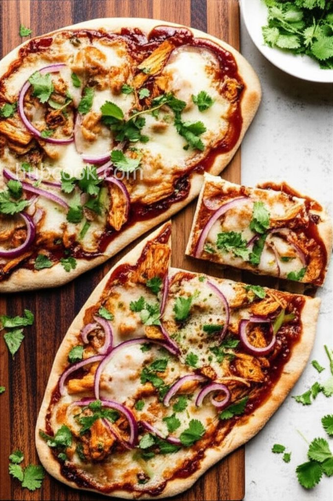 Two-Ingredient Dough Teriyaki Chicken Flatbreads