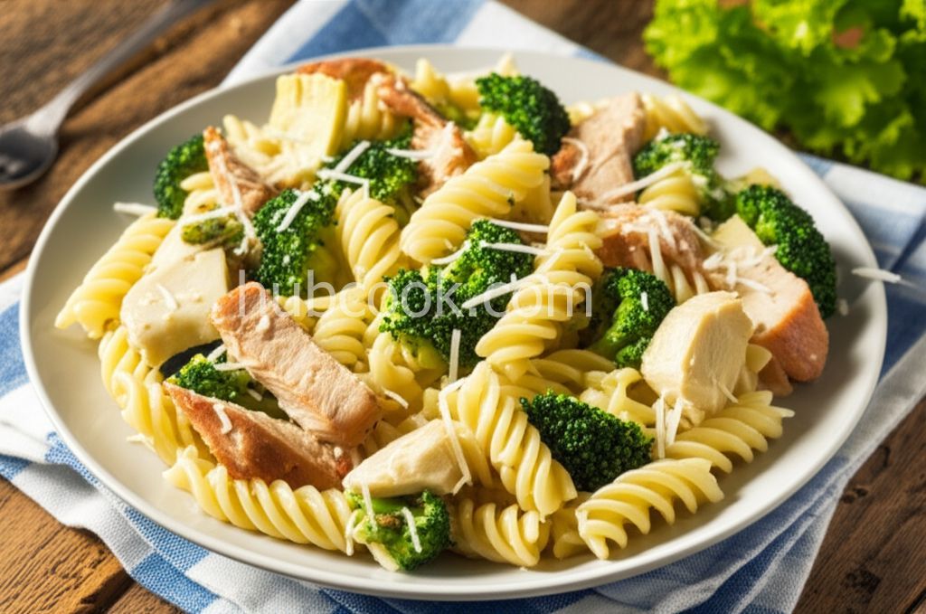 Ziti Chicken and Broccoli