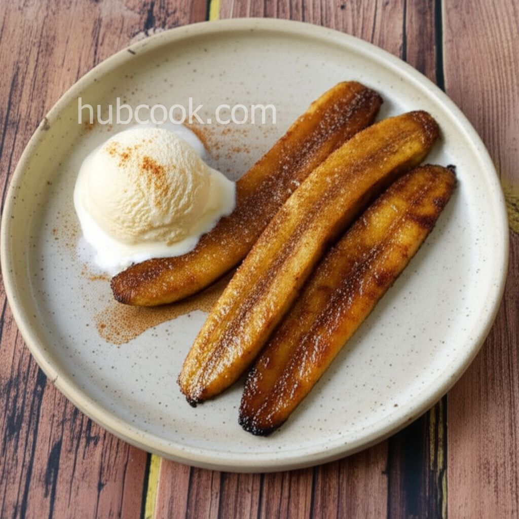 Air Fryer Roasted Bananas