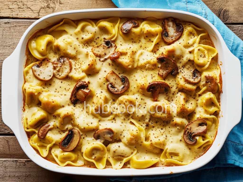 Cheesy Baked Tortellini
