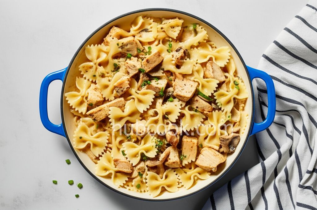 Creamy Garlic Chicken Pasta