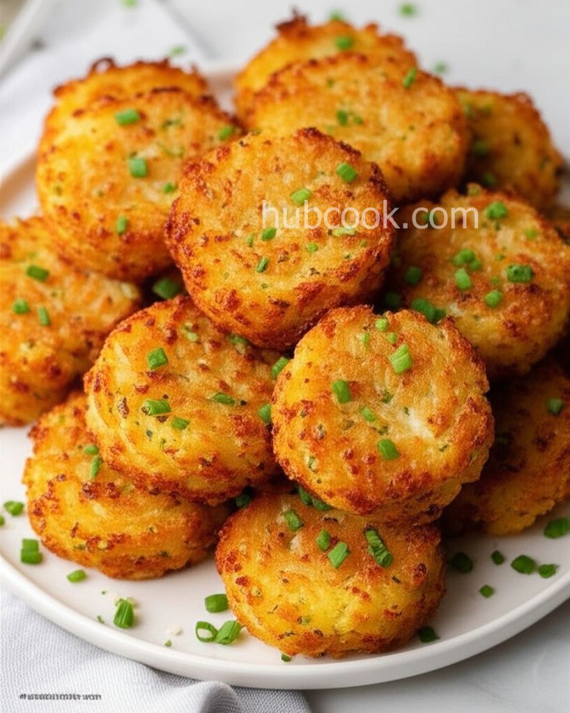Crispy (No-Fry) Potato Pancake Poppers