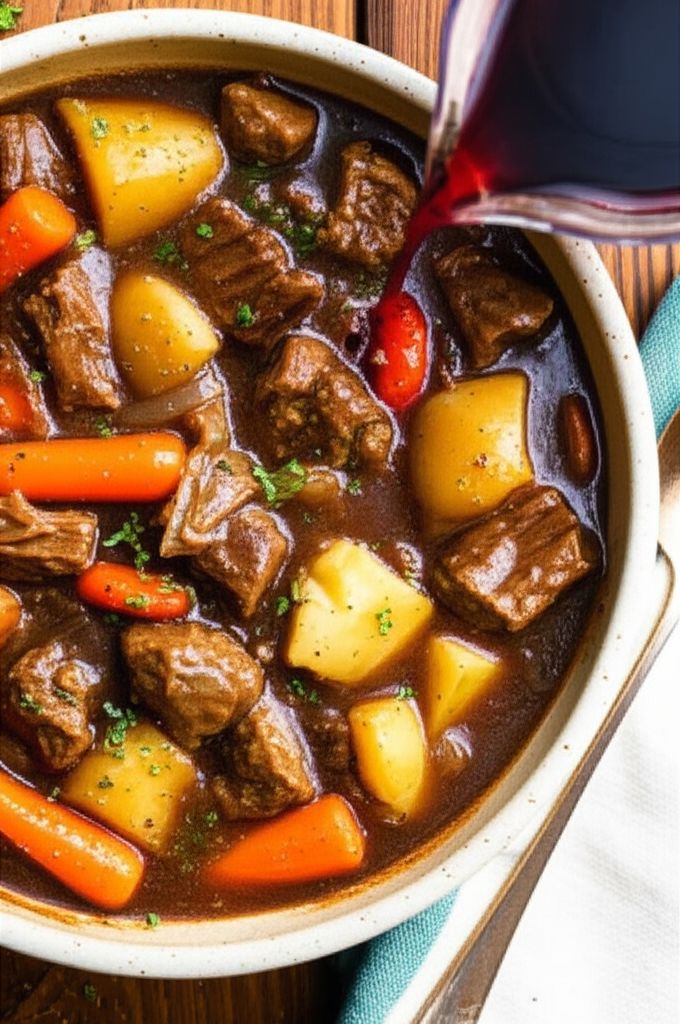 Easy Slow Cooker Beef Stew