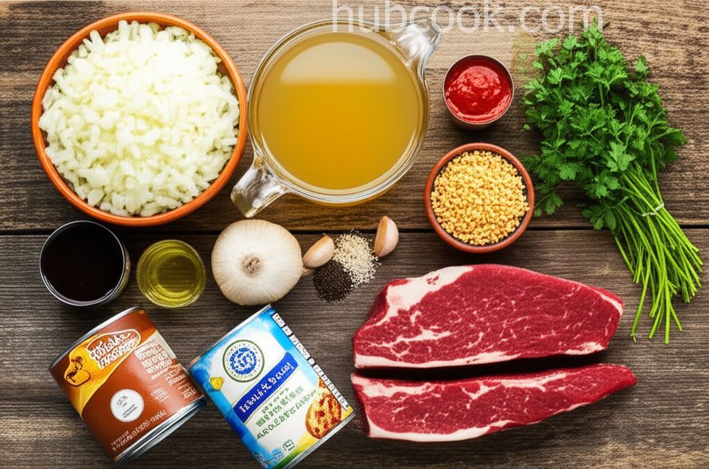 French Onion Beef and Noodles