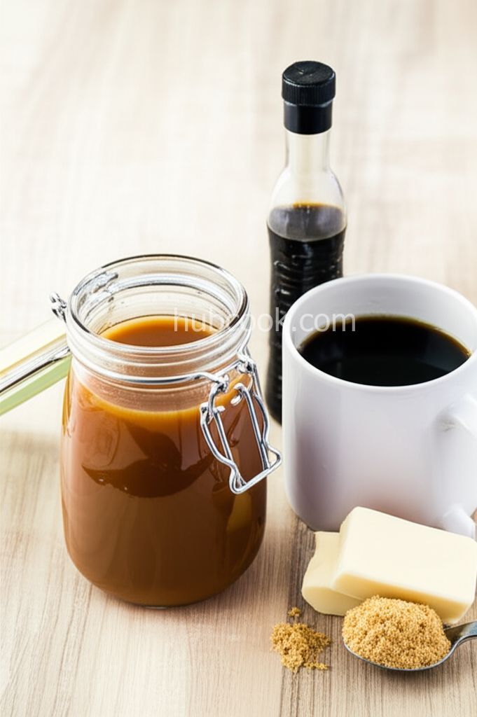 Homemade Caramel Coffee Creamer