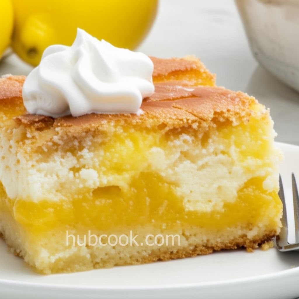Lemon Dump Cake